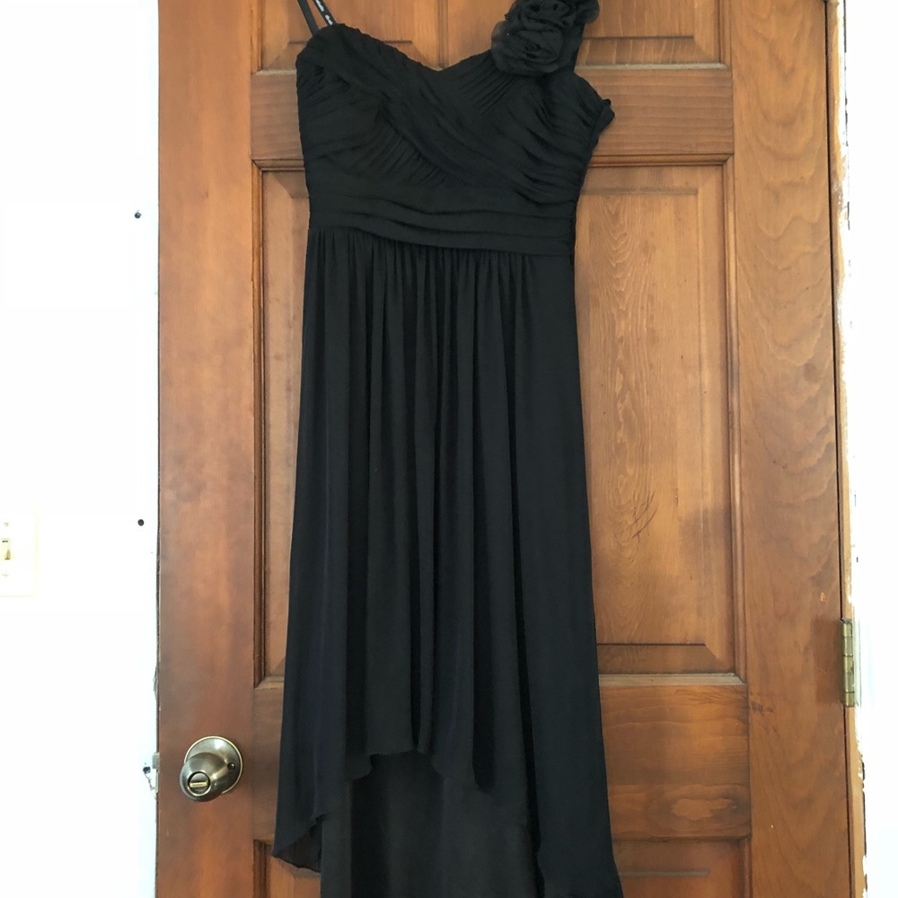 Db studio bridesmaid dress one shoulder high low